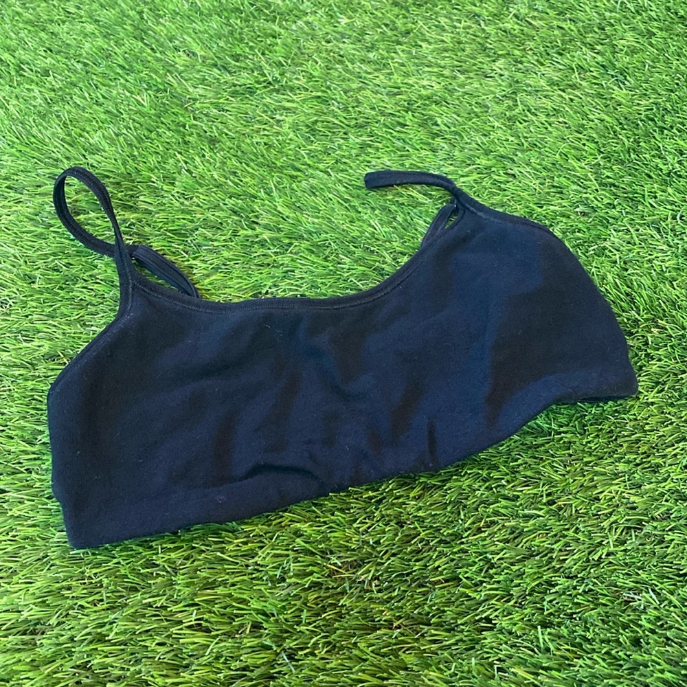 Gap body blk sports bra Sz S